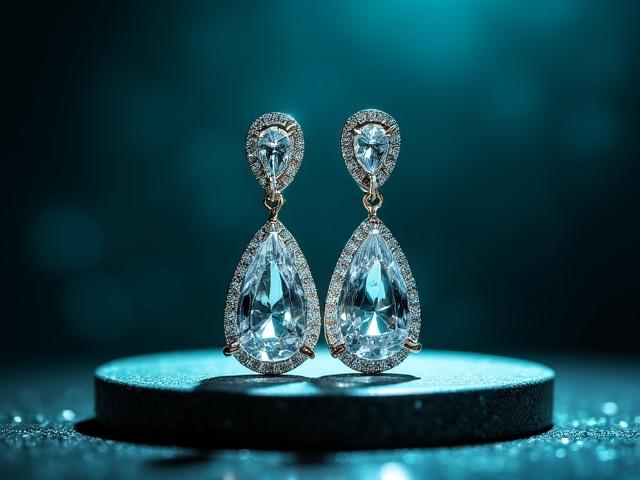 High-end bridal statement jewelry